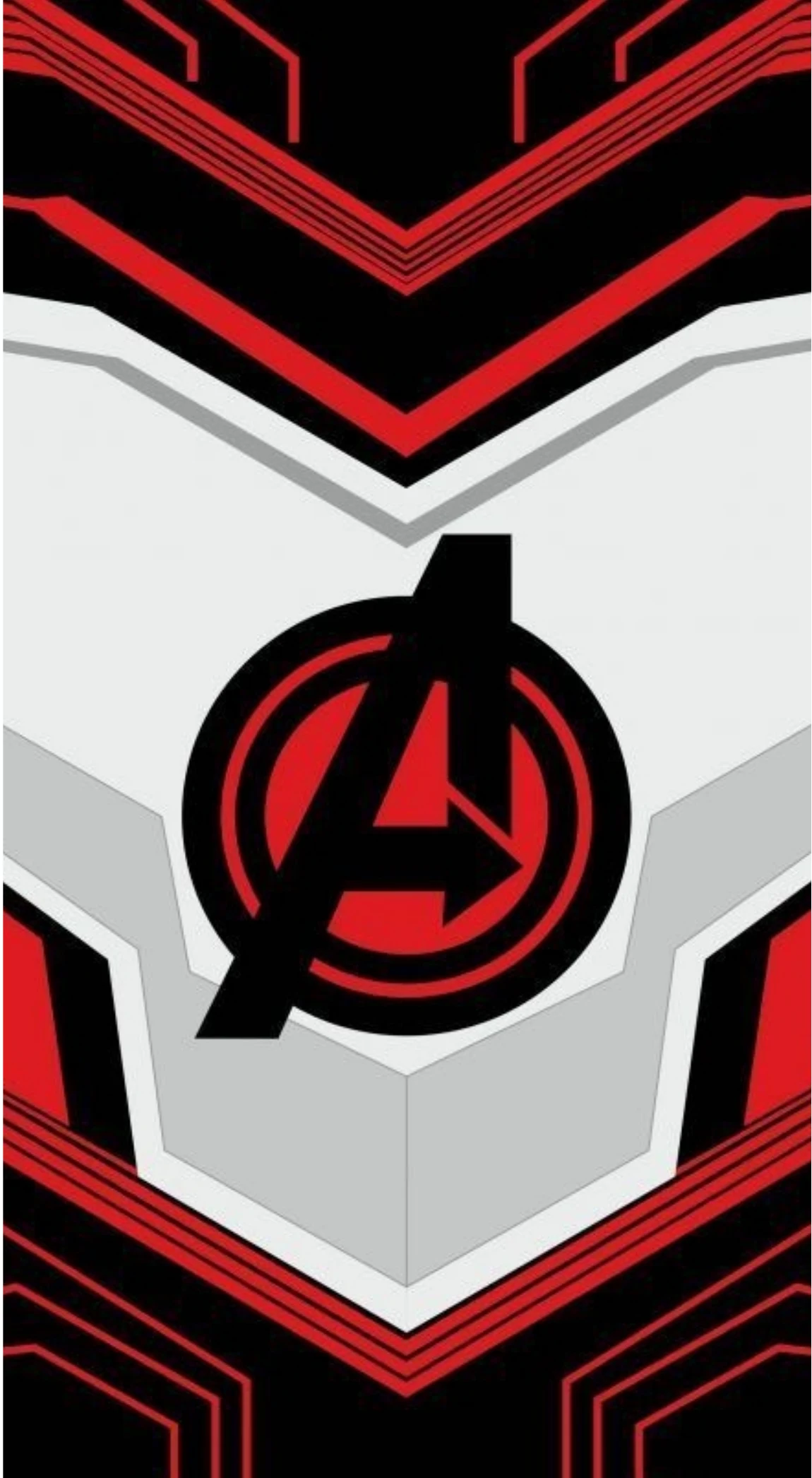 Avengers Endgame Quantum Armor Red & Black