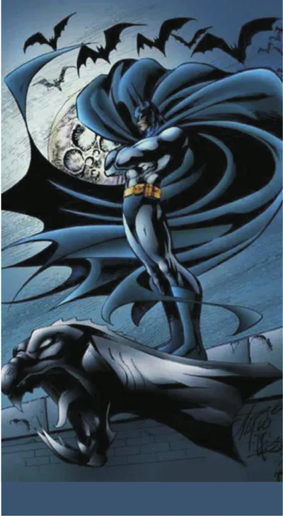 Batman Gargoyle Gotham Full Moon