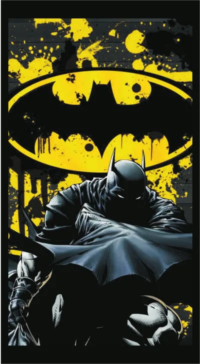 Batman Splatter Bat-Signal Darkness Rises