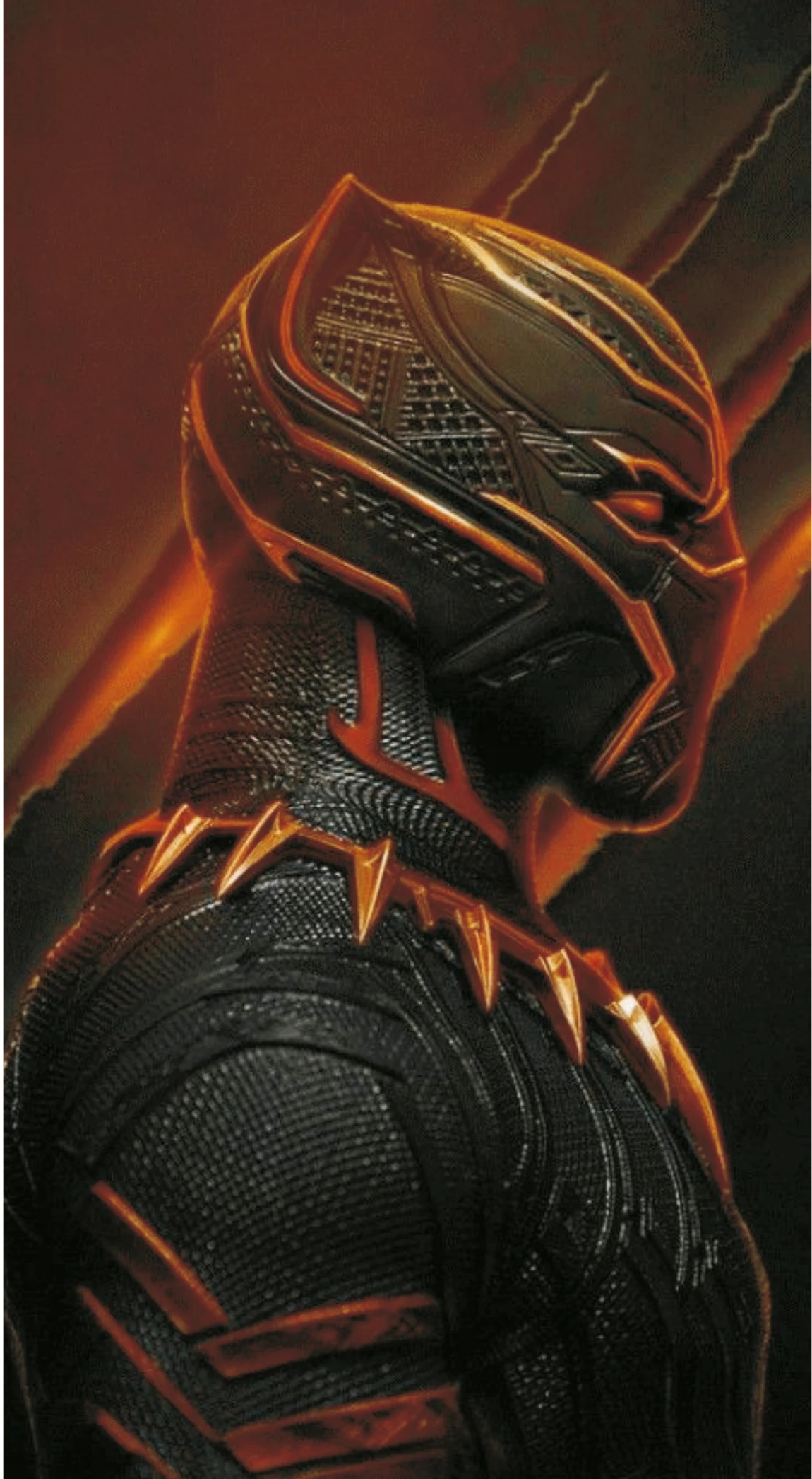 Golden Jaguar Killmonger Vibranium Armor Premium Mobile Skin Wrap