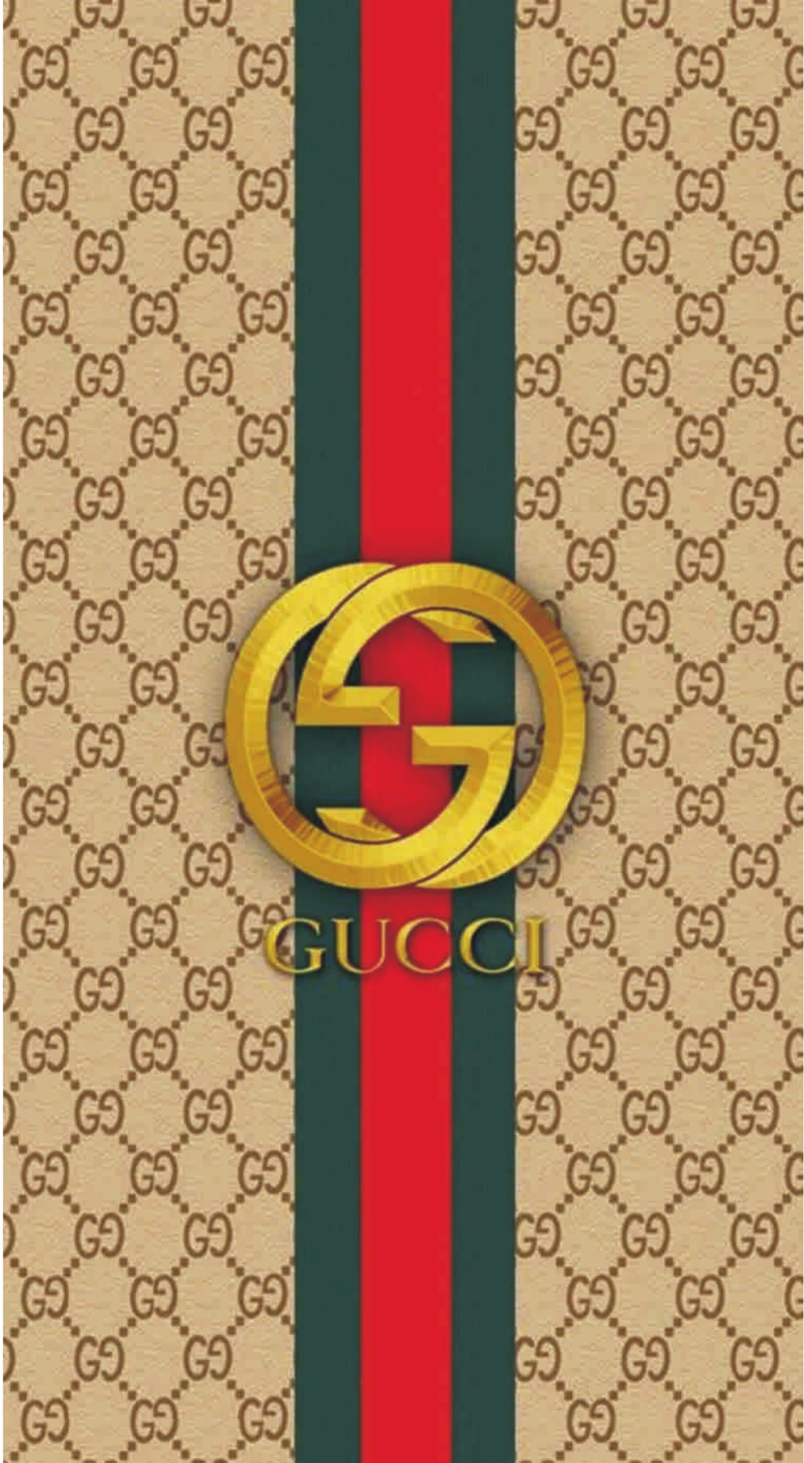 Gucci GG Monogram Canvas with Gold Medallion