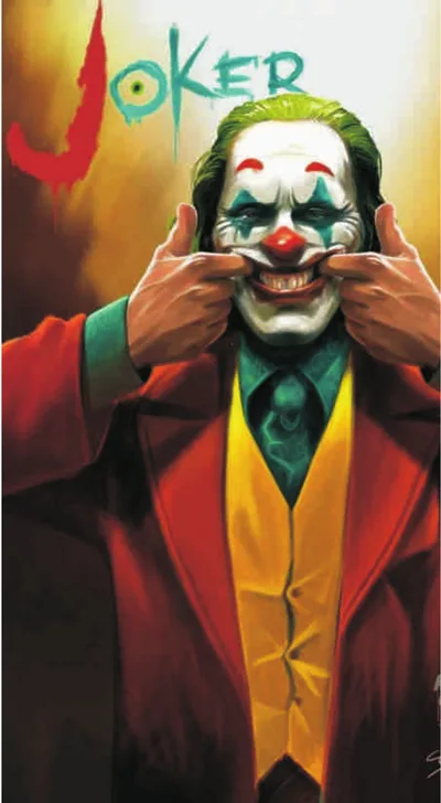 Joker Put On a Happy Face Joaquín Phoenix