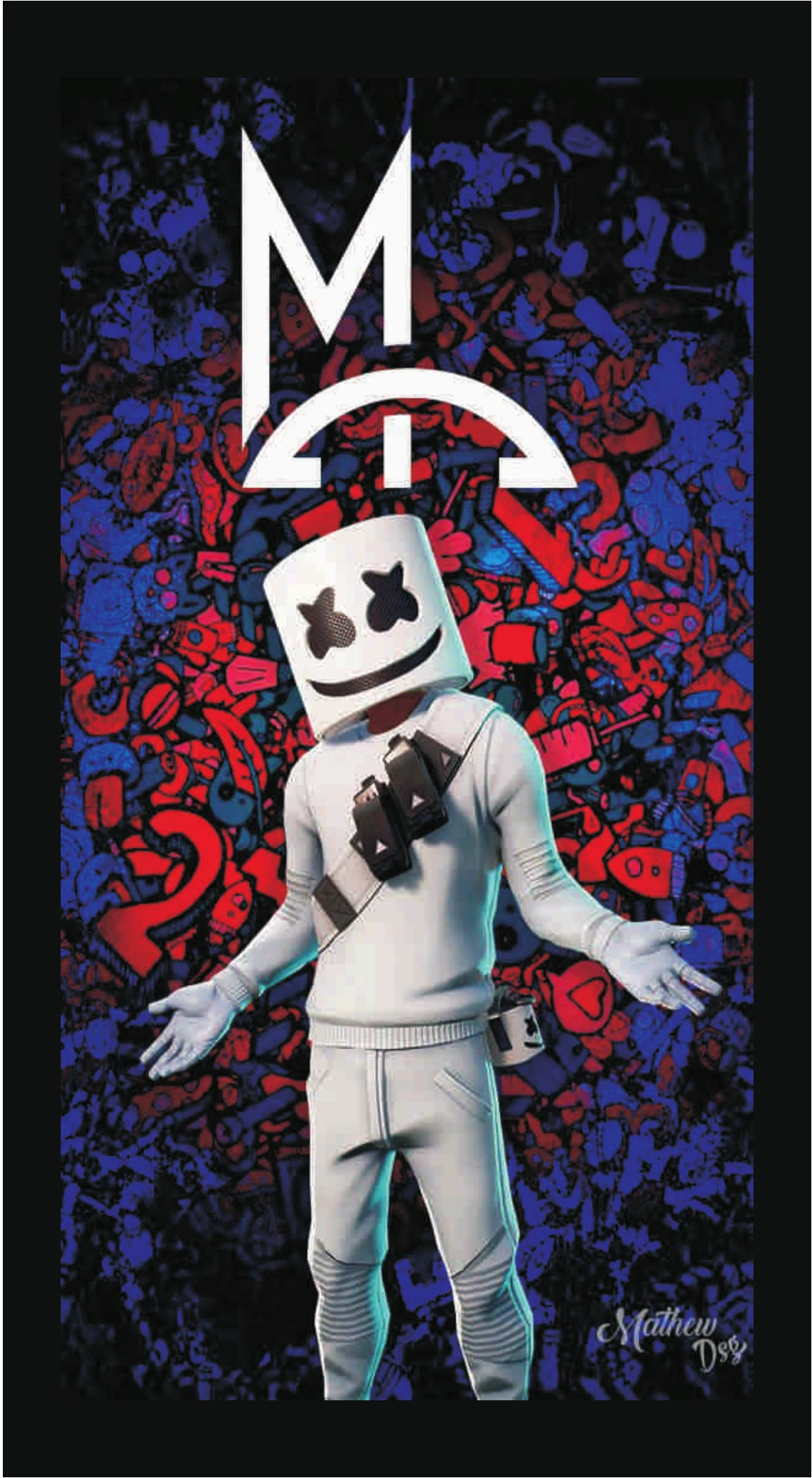 Marshmello DJ Live Fortnite Rave Tour