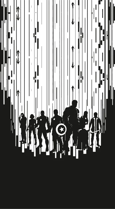 Marvel Avengers Rain Infiltration Silhouette