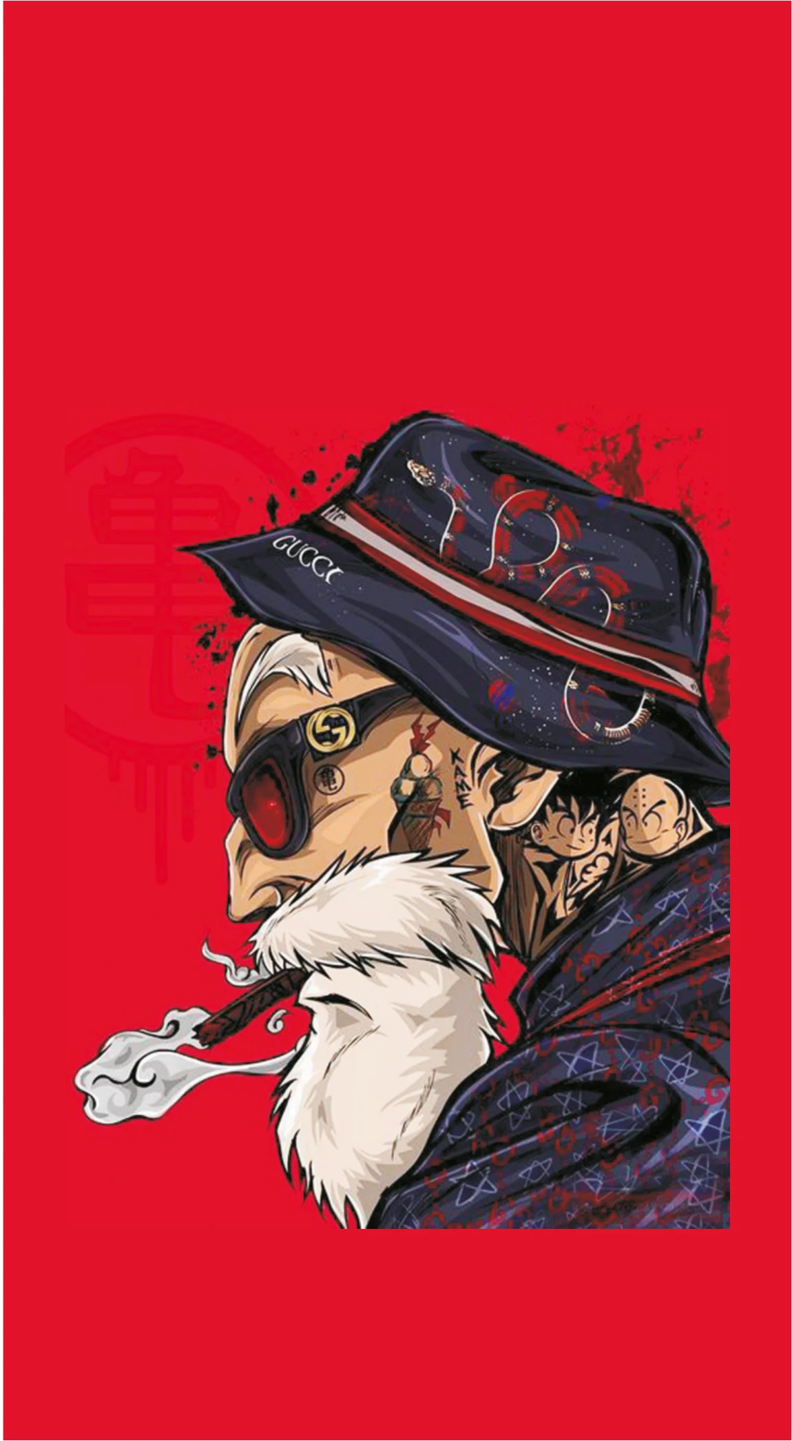 Master Roshi Hypebeast Crimson Edition