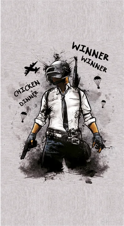 PUBG Winner Winner Chicken Dinner